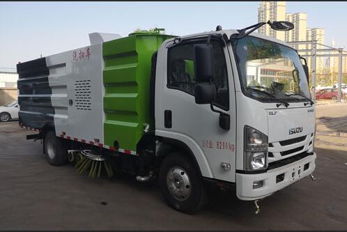 程力威牌CLW5080TXSHL6洗掃車